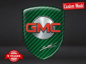 GMC Badges Bombés Résistants Max Stylés Pro